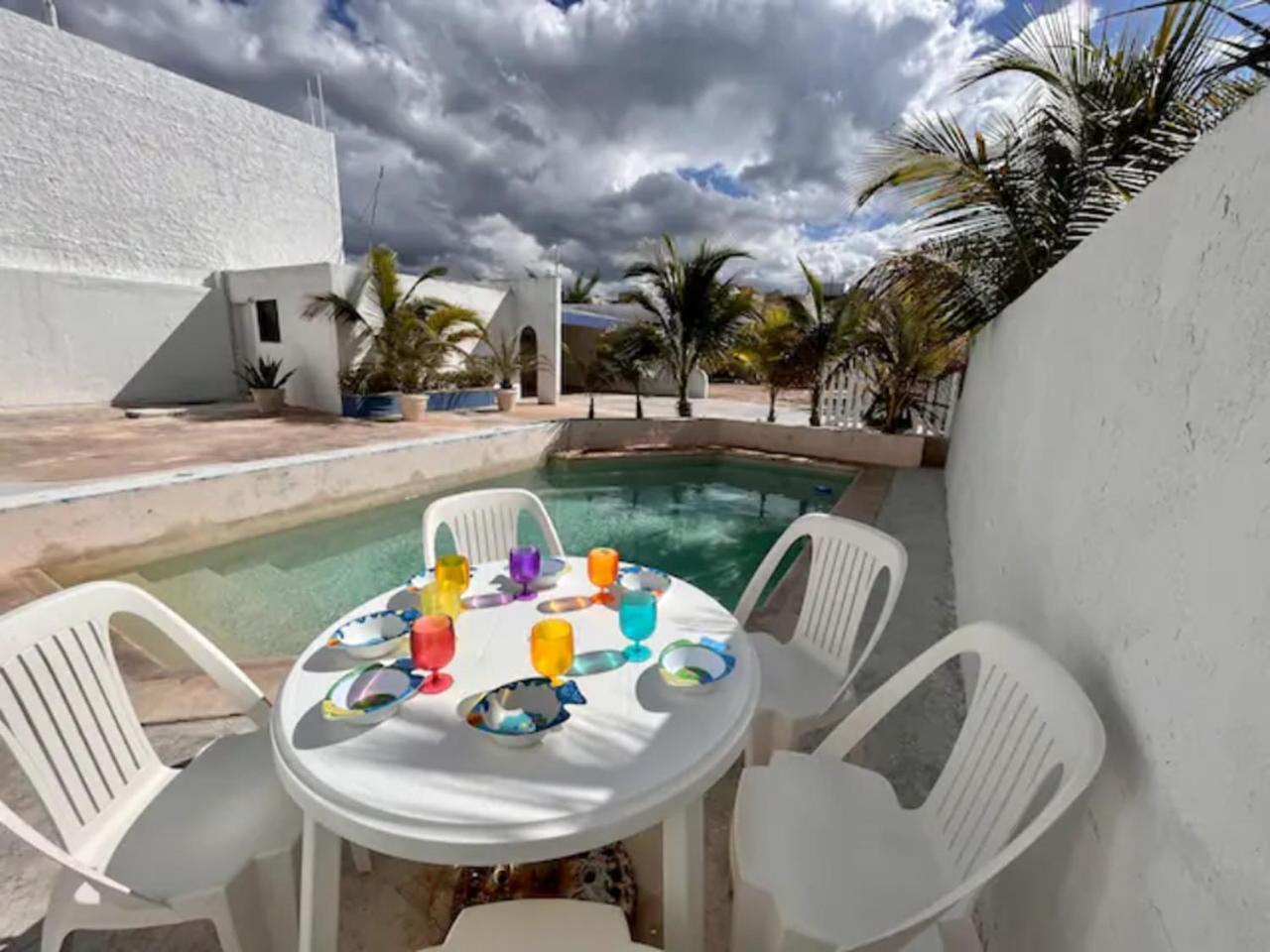 Don Lalo, Family Villa With Sandy Beach At Your Feet. Progreso  Exterior foto